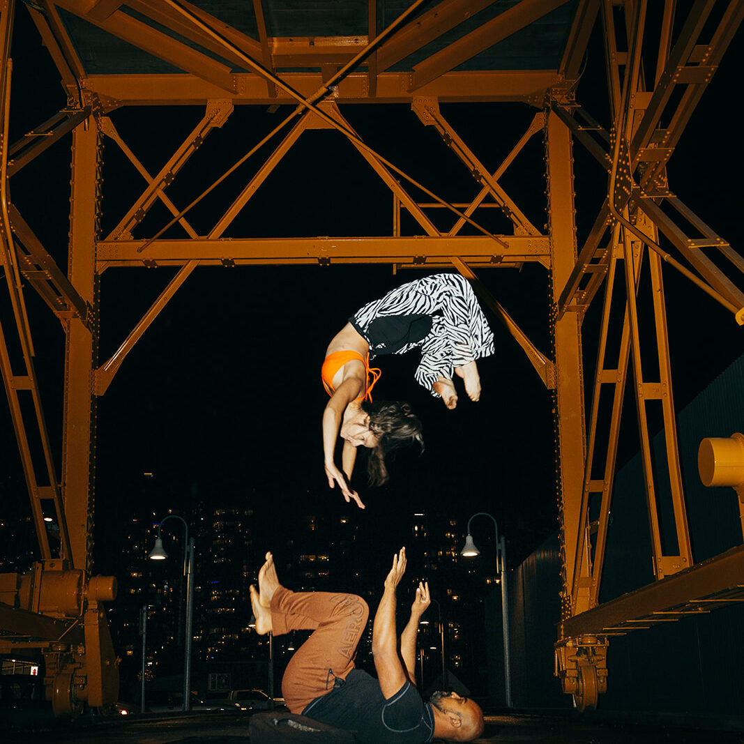 Acro Umbrella Intermediate Icarian Martini Vancouver acro 