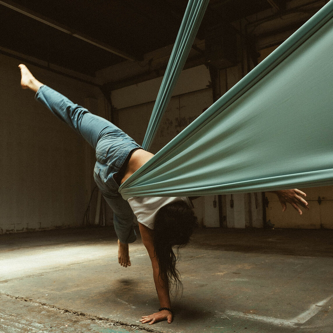 Acro Umbrella Handstand Class Vancouver