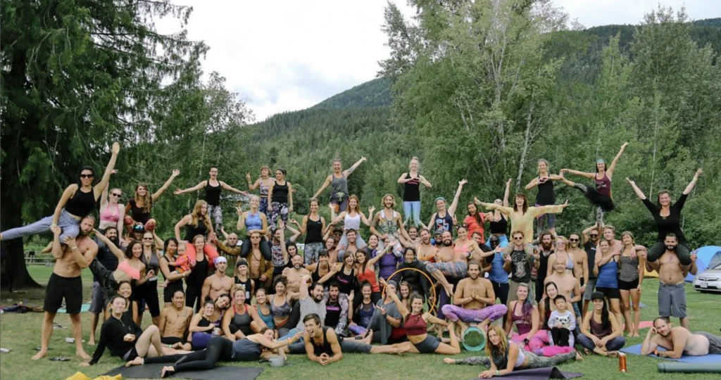 Acroyoga in Vancouver, Unity Festival 2017